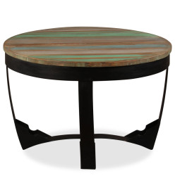 Table d'appoint Bois de récupération massif 60 x 40 cm