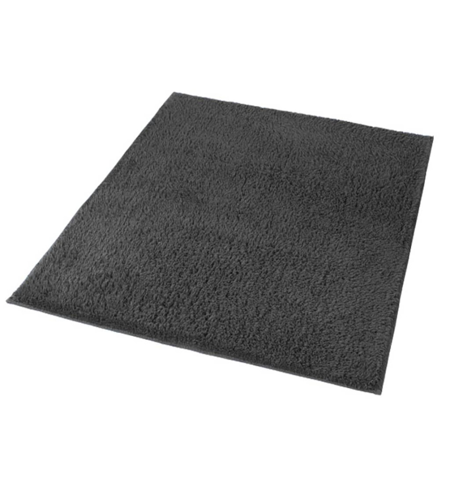 Kleine Wolke Tapis de bain Kansas 55x65 cm Gris anthracite