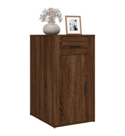 Armoire de bureau Chêne marron 40x49x75 cm Bois d'ingénierie