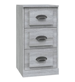 Buffet sonoma gris 36x35,5x67,5 cm bois d'ingénierie