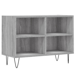 Meuble TV gris sonoma 69,5 x 30 x 50 cm bois d'ingénierie