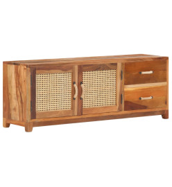 Meuble TV 120x30x45 cm Bois de récupération massif