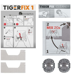 Tiger Matériel de montage TigerFix Type 1 Métal 398730046