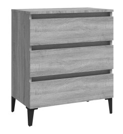 Buffet Sonoma gris 60x35x69 cm Bois d'ingénierie