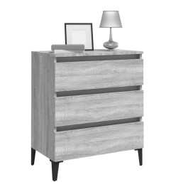 Buffet Sonoma gris 60x35x69 cm Bois d'ingénierie