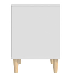 Tables de chevet 2 pcs Blanc 40x35x50 cm