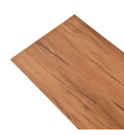 Planches de plancher PVC Non auto-adhésif 5,26 m² Orme naturel