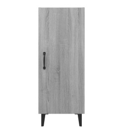 Buffet Sonoma gris 34,5x34x90 cm Bois d'ingénierie