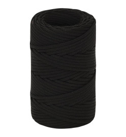 Corde de travail Noir 2 mm 250 m Polyester