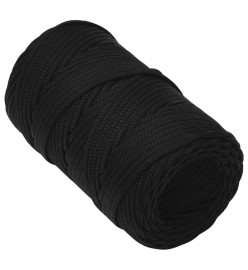 Corde de travail Noir 2 mm 250 m Polyester