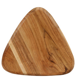 Tabourets de bar lot de 2 bois d'acacia massif