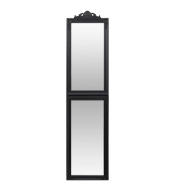 Miroir sur pied Noir 50x200 cm