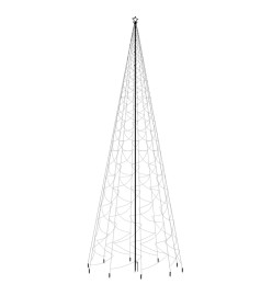 Sapin de Noël avec piquet 3000 LED Bleues 800 cm