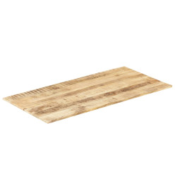 Dessus de table Bois de manguier solide 15-16 mm 100x60 cm