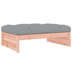 Salon de jardin 2 pcs avec coussins bois massif douglas