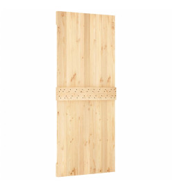 Porte 85x210 cm bois massif de pin