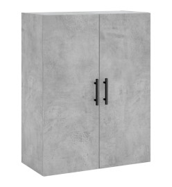 Armoires murales 2 pcs gris béton 69,5x34x90 cm