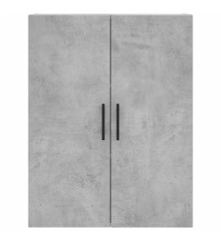 Armoires murales 2 pcs gris béton 69,5x34x90 cm