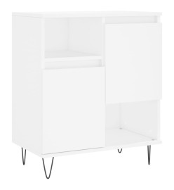 Buffets 3 pcs Blanc Bois d'ingénierie