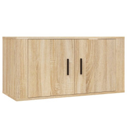 Ensemble de meubles TV 3 pcs Chêne sonoma Bois d'ingénierie