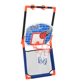 Ensemble basket multifonctionnel de porte et mur pour enfants