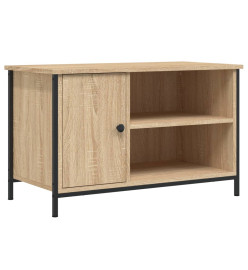 Meuble TV Chêne sonoma 80x40x50 cm Bois d'ingénierie