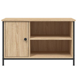 Meuble TV Chêne sonoma 80x40x50 cm Bois d'ingénierie