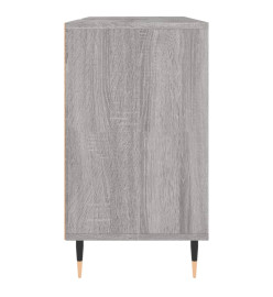 Armoire salle de bain sonoma gris 80x33x60 cm bois d'ingénierie