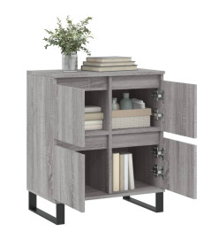 Buffet Sonoma gris 60x35x70 cm Bois d'ingénierie