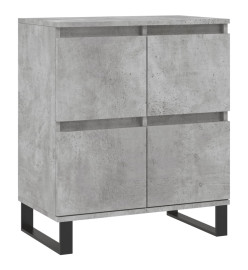 Buffet Gris béton 60x35x70 cm Bois d'ingénierie