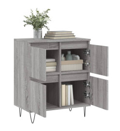 Buffet Sonoma gris 60x35x70 cm Bois d'ingénierie