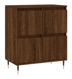 Buffet Chêne marron 60x35x70 cm Bois d'ingénierie