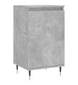 Buffet gris béton 40x35x70 cm bois d'ingénierie