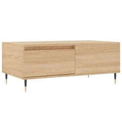 Table basse Chêne sonoma 90x50x36,5 cm Bois d'ingénierie