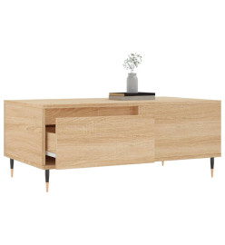 Table basse Chêne sonoma 90x50x36,5 cm Bois d'ingénierie