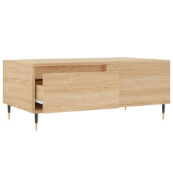 Table basse Chêne sonoma 90x50x36,5 cm Bois d'ingénierie