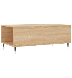 Table basse Chêne sonoma 90x50x36,5 cm Bois d'ingénierie