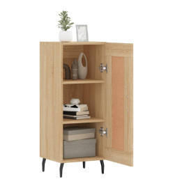 Buffet Chêne sonoma 34,5x34x90 cm Bois d'ingénierie