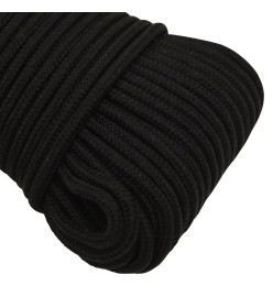 Corde de travail Noir 3 mm 250 m Polyester