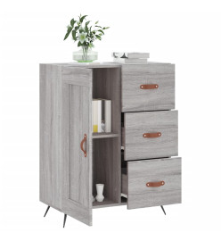 Buffet sonoma gris 69,5x34x90 cm bois d'ingénierie