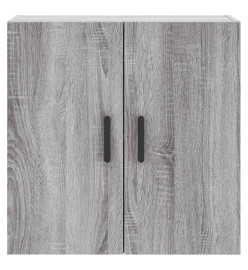 Armoire murale sonoma gris 60x31x60 cm bois d'ingénierie