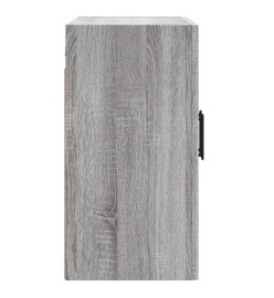 Armoire murale sonoma gris 60x31x60 cm bois d'ingénierie