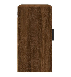 Armoire murale chêne marron 60x31x60 cm bois d'ingénierie