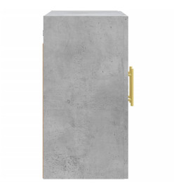 Armoire murale gris béton 60x31x60 cm bois d'ingénierie