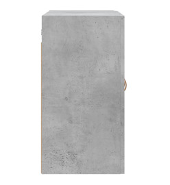 Armoire murale gris béton 60x31x60 cm bois d'ingénierie