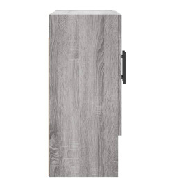 Armoire murale sonoma gris 60x31x70 cm bois d'ingénierie