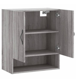 Armoire murale sonoma gris 60x31x70 cm bois d'ingénierie