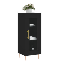 Buffet Noir 34,5x34x90 cm Bois d'ingénierie