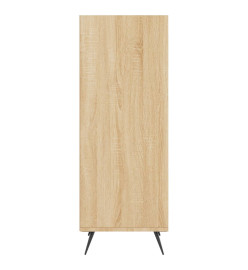 Armoire à étagères chêne sonoma 34,5x32,5x90 cm bois ingénierie