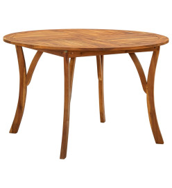 Ensemble de salle à manger de jardin 5 pcs Marron